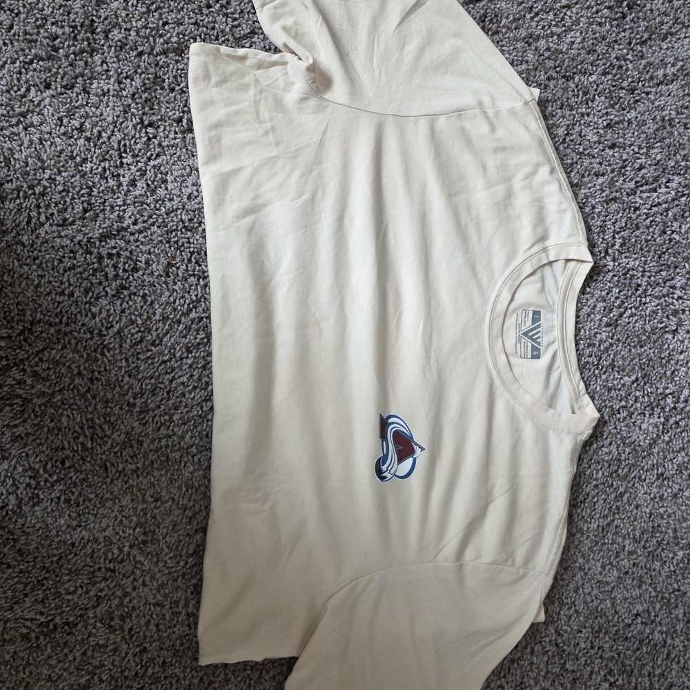 NHL Beige Short Sleeve Tee